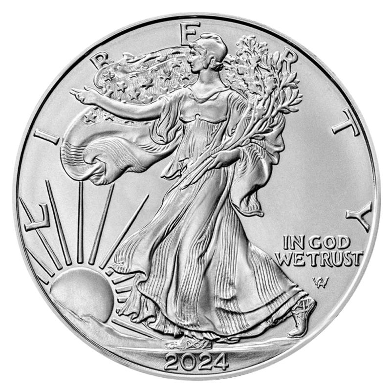 American Eagle 1oz Silver Coin 2024 - margin scheme