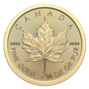 Maple Leaf 1/4oz Gold Coin 2024
