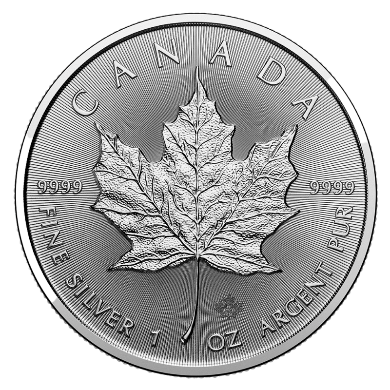 Maple Leaf 1oz Silver Coin 2024 | margin scheme