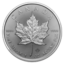 Maple Leaf 1 oz Silver Coin 2024 margin scheme