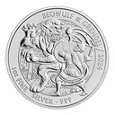 Myths and Legends "Beowulf and Grendel" 1oz Silver Coin 2024 | margin scheme