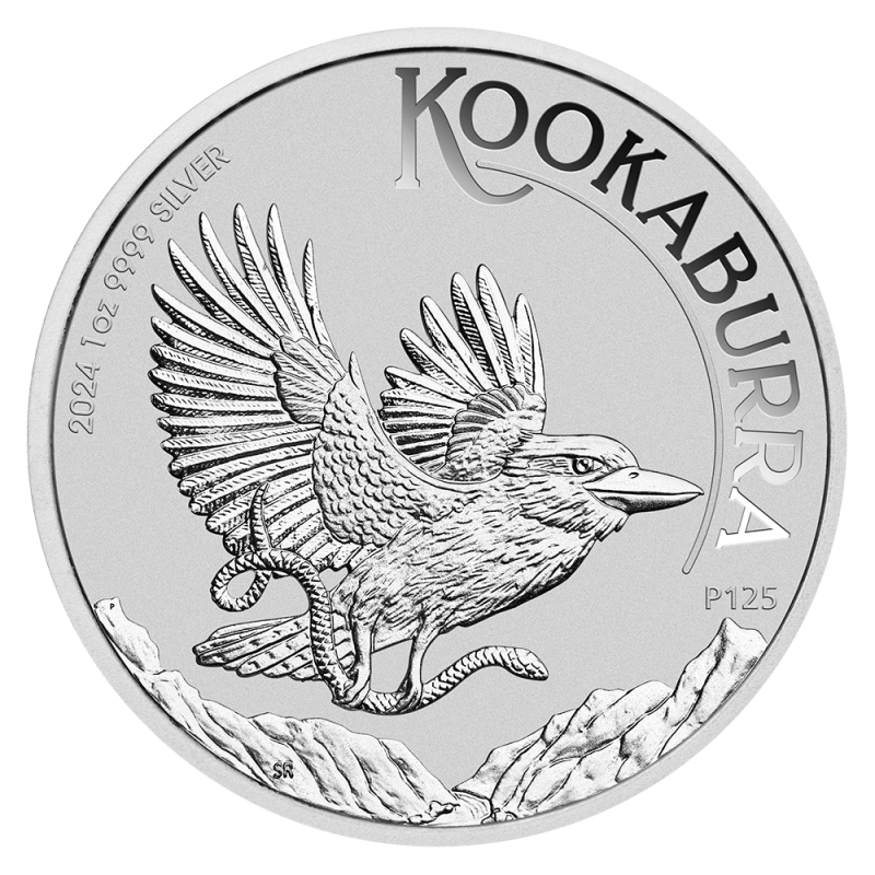 Kookaburra 1oz silver coin 2024 | margin scheme