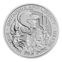Britannia and Liberty 1oz Silver Coin 2024 | margin scheme
