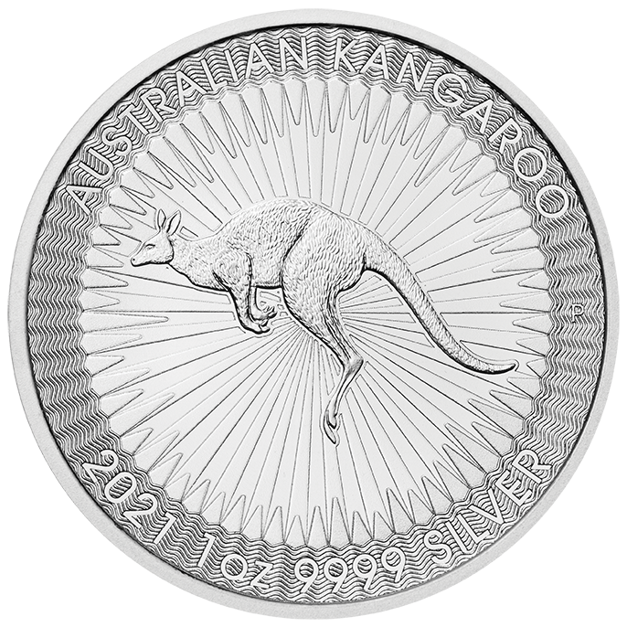 Kangaroo 1oz Silver Coin random years margin scheme
