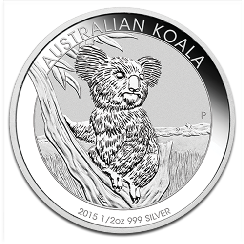 Koala 1/2oz Silbermünze 2015 margin scheme