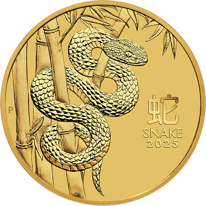 Lunar III Snake 1/10 oz Gold coin 2025