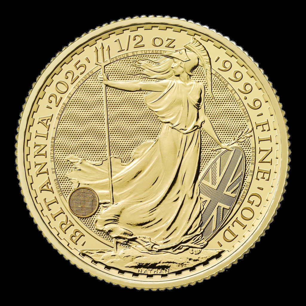 Britannia 1/2oz Gold Coin 2025