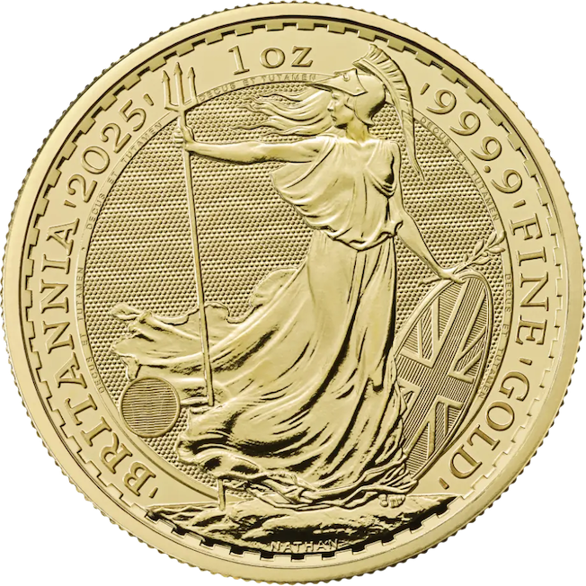 Britannia 1oz Gold Coin 2025