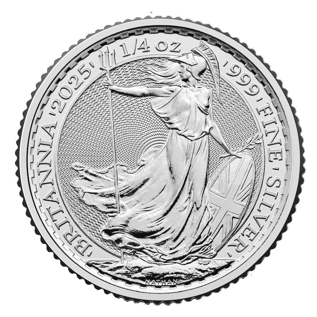 Britannia 1/4 oz Silver Coin 2025