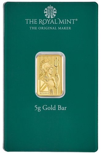 5 Gram Goldbar | Royal Mint - Merry Christmas