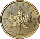 Maple Leaf 1/2oz Gold Coin 2025