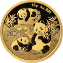 China Panda 15g Gold Coin 2025