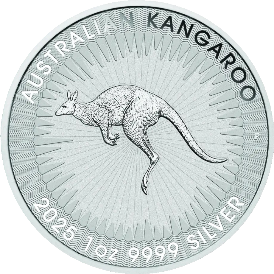 Kangaroo 1oz silver coin 2025