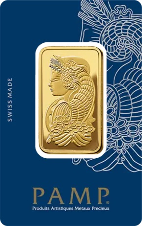1oz Gold Bar | PAMP Fortuna