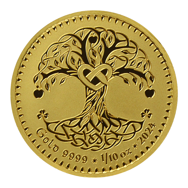 Tree of Life Ireland 1/10oz Gold Medal 2024