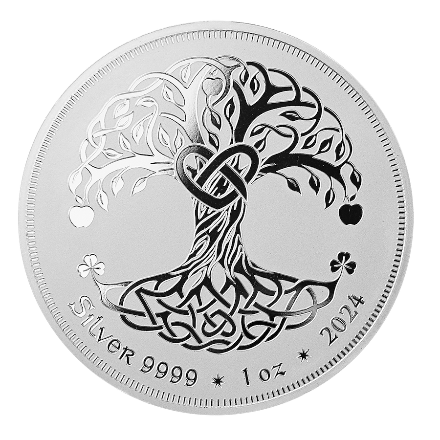Tree of Life Ireland 1oz silver 2024