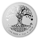 Tree of Life Ireland 1oz silver 2024