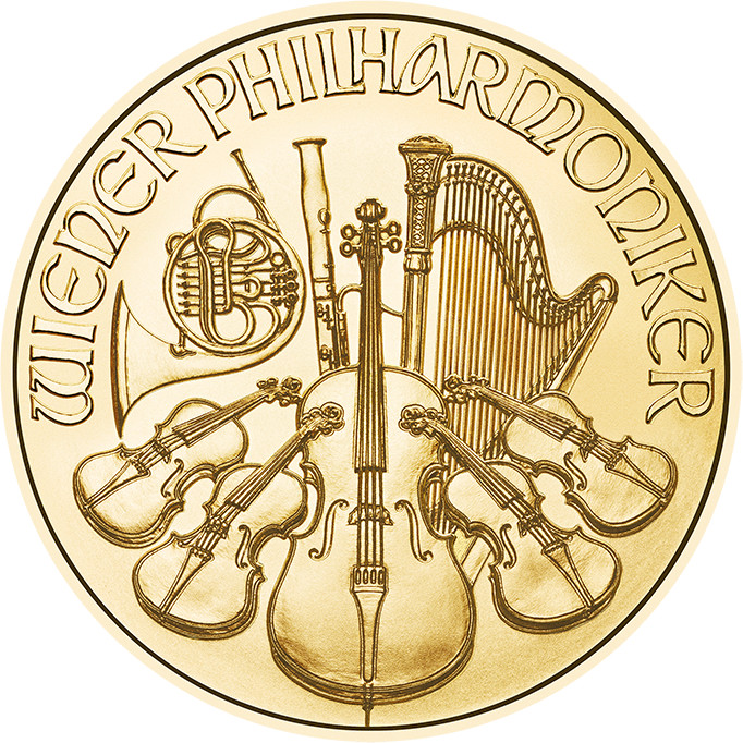 Vienna Philharmonics 1oz Gold Coin 2025