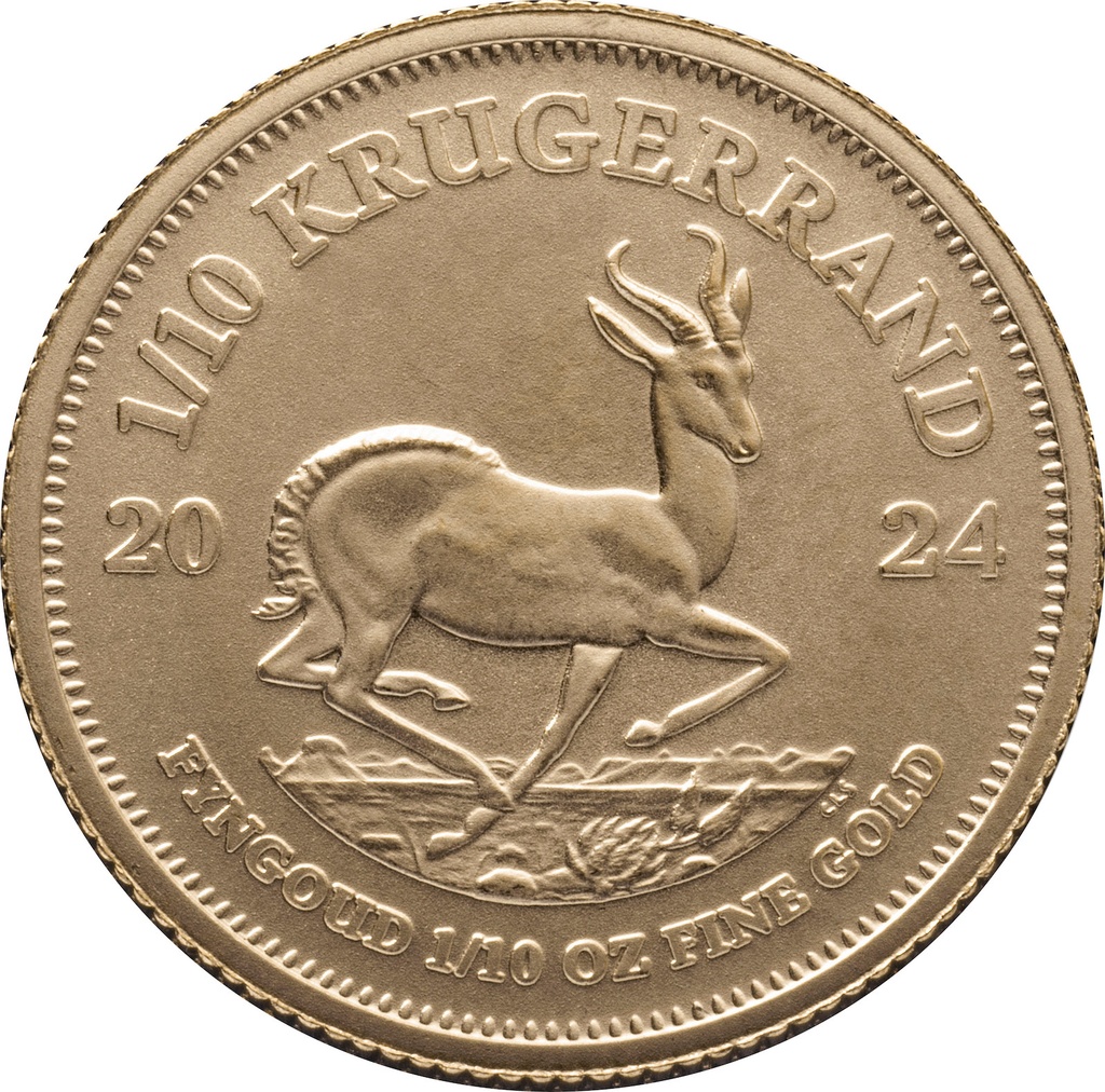 Krugerrand 1/10oz Gold Coin 2025