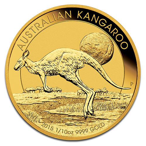 Kangaroo 1/10oz Gold Coin 2015