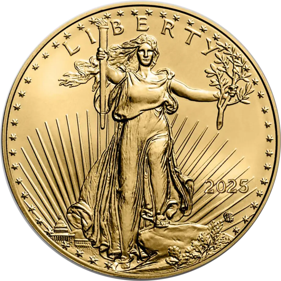 American Eagle 1/oz Gold Coin 2025