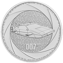 James Bond Six Decades of 007 - Bond of the 70s "Wet Nellie"- 1oz Silver Coin 2024 margin scheme