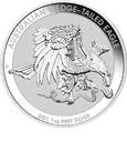 Wedge-Tailed Eagle 1oz Silver Coin 2021 margin scheme