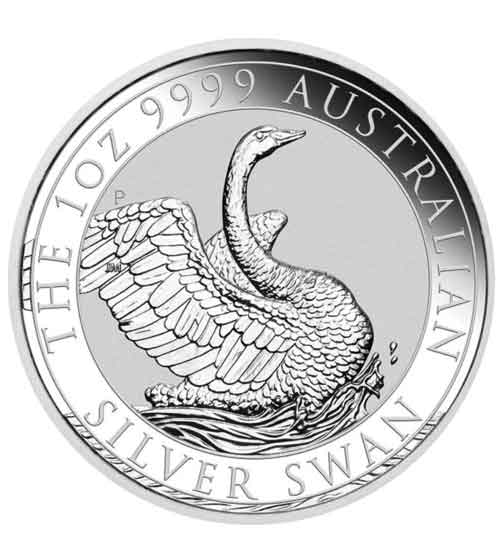 Australien Swan 1oz Silver Coin 2020 | margin scheme