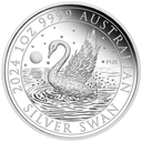 Australien Swan 1oz Silver Coin 2024 margin scheme