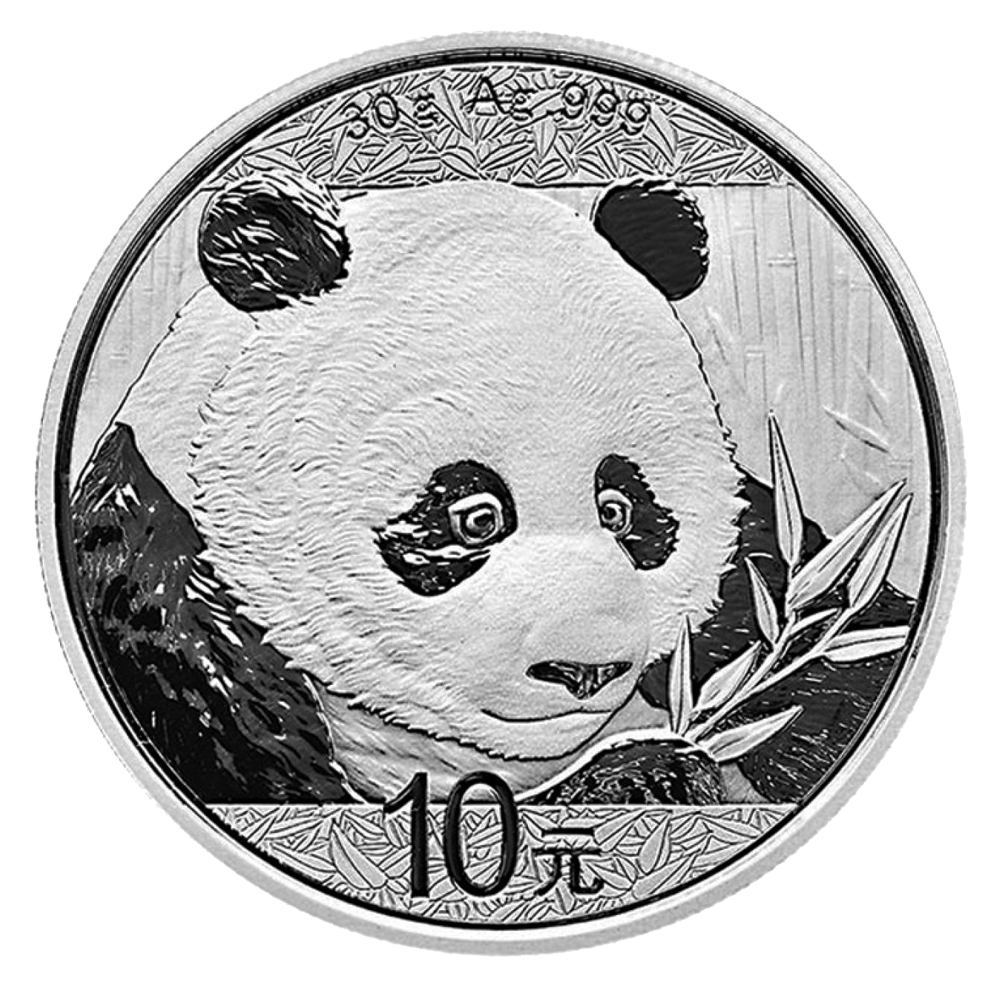 China Panda 30g Silver Coin 2018 | margin scheme