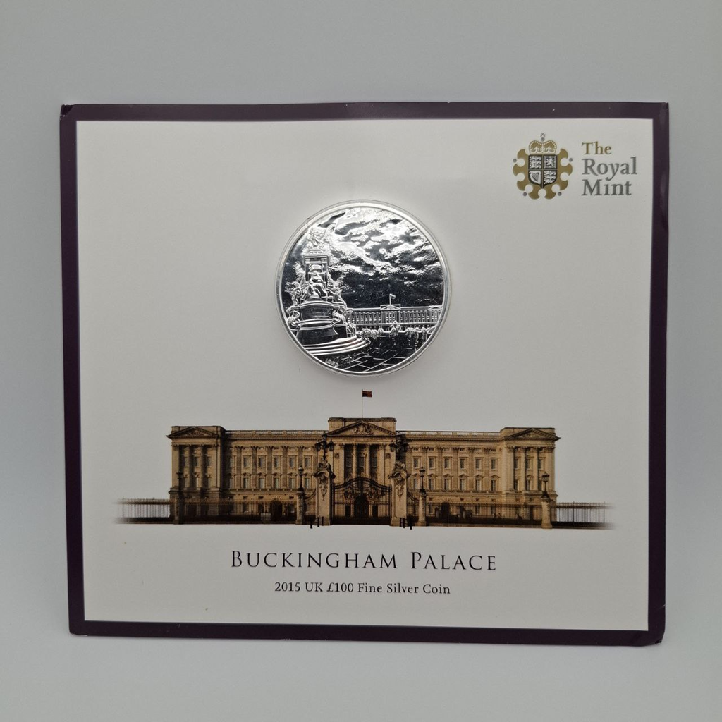 Buckingham Palace 2oz Silver Coin 2015 Proof