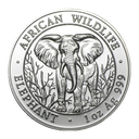 Somalia Elephant 1oz Silver Coin 2004 margin scheme