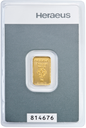 2g Gold Bar | Heraeus Kinebar®