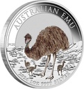 Australian  Emu 1oz Silver Coin 2024 - coloured | margin scheme