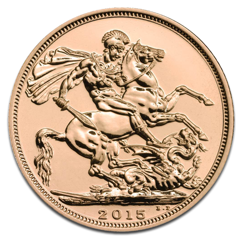 Sovereign Elizabeth Gold Coin 2015