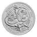 Myths and Legends "Beowulf and Dragon" 1oz Silver Coin 2025 | margin scheme