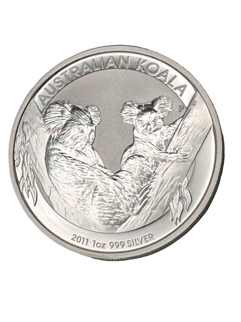 Koala 1oz Silver coin 2011 margin scheme