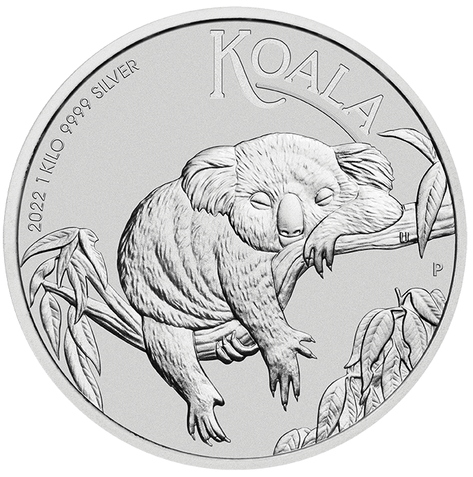 Koala 1kg Silver Coin 2022 | margin scheme