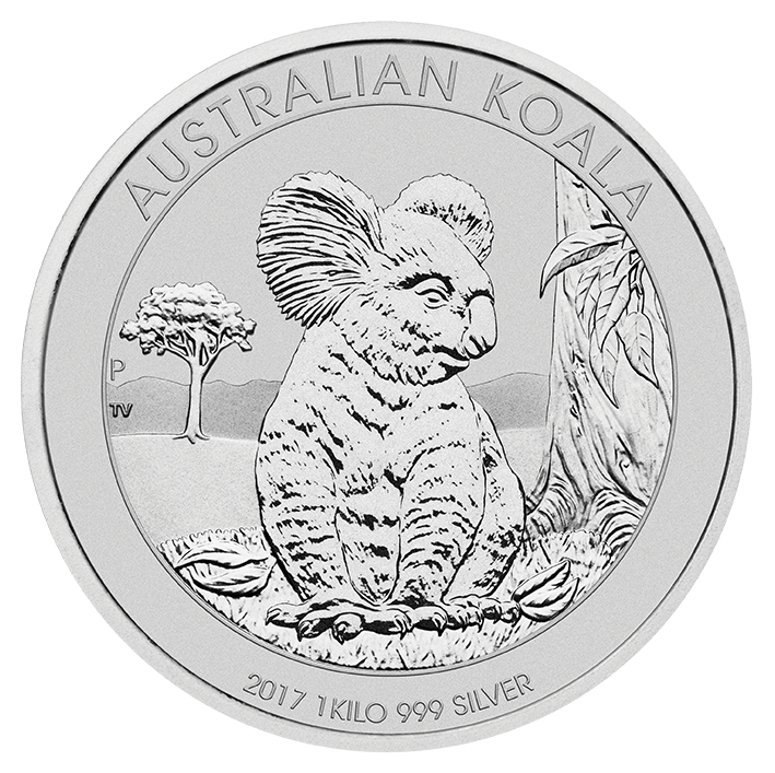 Koala 1kg Silver Coin 2017 | margin scheme