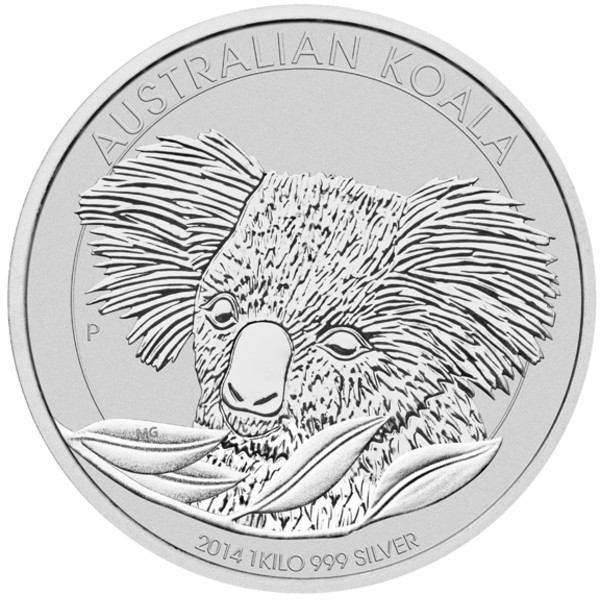 Koala 1kg Silver Coin 2014 | margin scheme