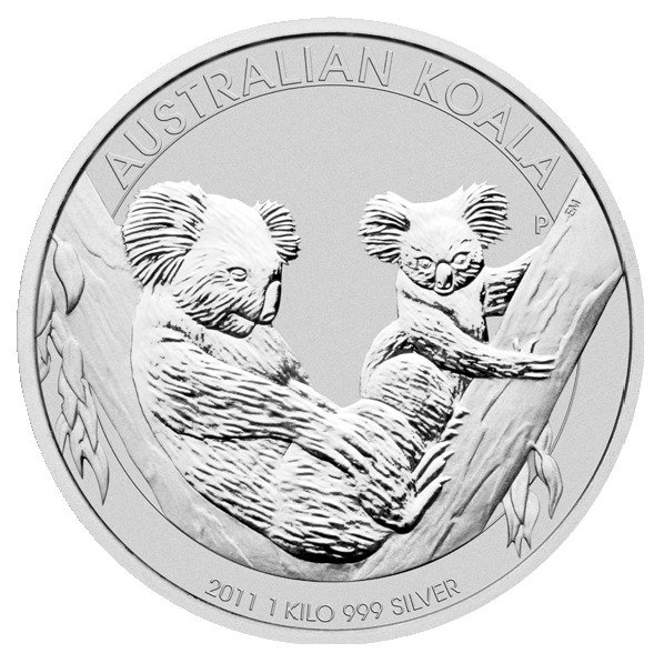 Koala 1kg Silver Coin 2011 | margin scheme