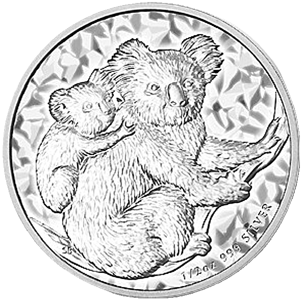 Koala 1/2oz silver coin 2008 | margin scheme