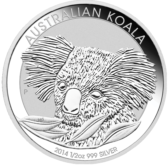 Koala 1/2oz Silver Coin 2014 | margin scheme