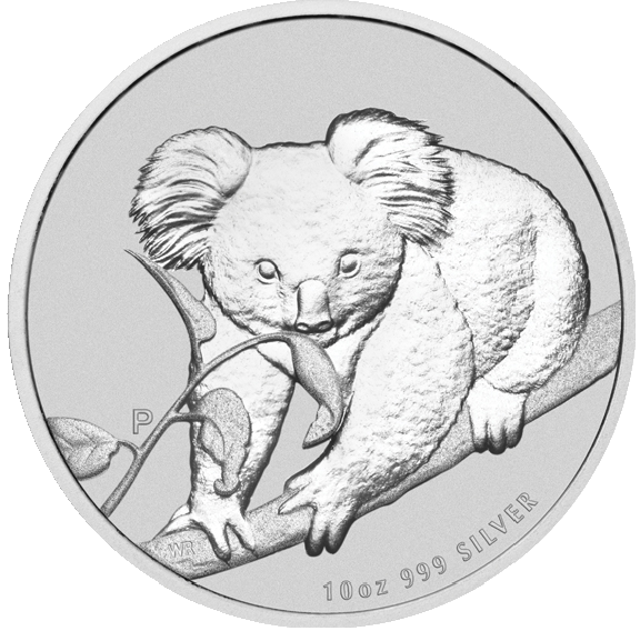 Koala 10oz Silver Coin 2010 | margin scheme