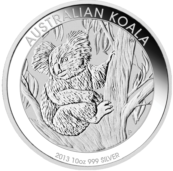 Koala 10oz Silver Coin 2013 | margin scheme