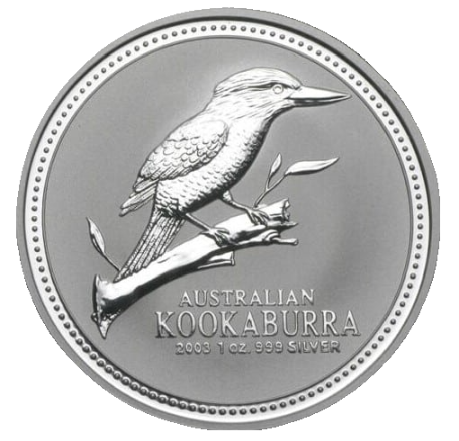 Kookaburra 1oz Silver Coin 2002 | margin scheme