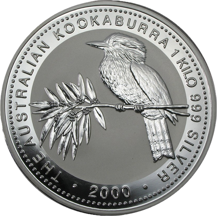 Kookaburra 1oz Silver Coin 2000 | margin scheme