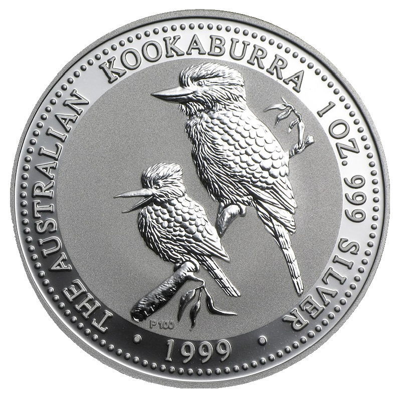 Kookaburra 1oz Silver Coin 1999 | margin scheme