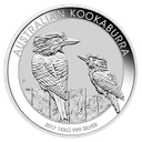 Kookaburra 1kg Silver Coin 2017 | margin scheme