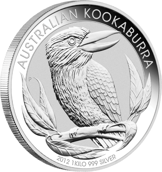 Kookaburra 1kg Silver Coin 2012 | margin scheme 